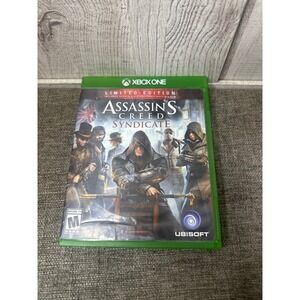 Assassins Creed Syndicate Limited Edition Xbox One Ubisoft 2015 Physical Disc